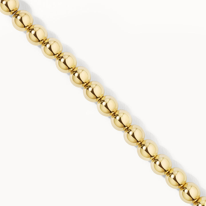 Chunky Ball Bracelet in Gold