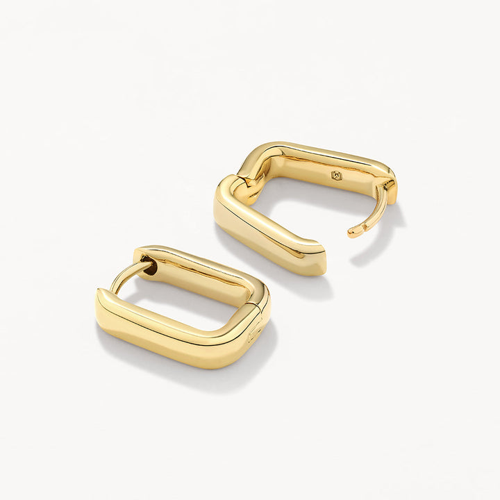 Medley Earrings Mini Paperclip Earrings in Gold