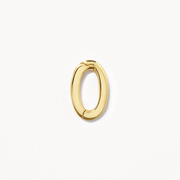 Oval Pendant Clasp in 10k Gold